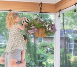 DIY Porch Lights with Enbrighten Cafe String Lights