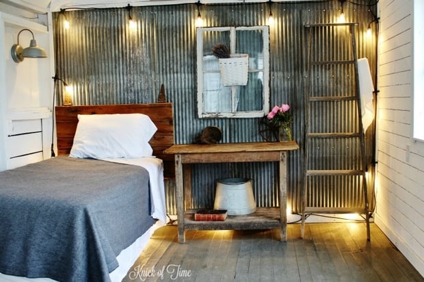 Charming Accent Wall with Enbrighten LED Cafe Lights