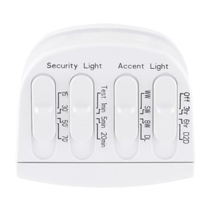 Program Custom Timer and Color Settings for the Enbrighten Security Lights.